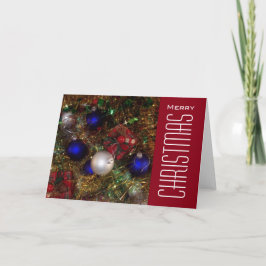 Weihnachtsgrüße Feiertagskarte