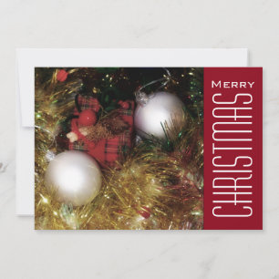 Weihnachtsgrüße Feiertagskarte