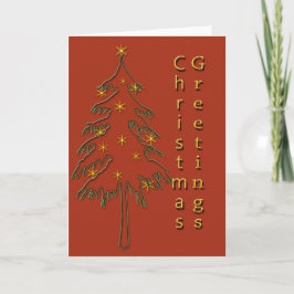 Weihnachtsgrüße Feiertagskarte