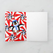 Weihnachtsgrüße Feiertagskarte (Innenseite)