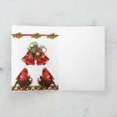Weihnachtsgrüße Feiertagskarte (Innenseite)