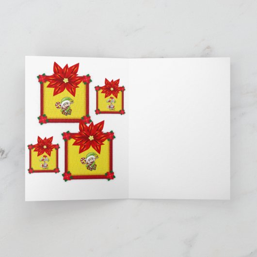 Weihnachtsgrüße Feiertagskarte (Innenseite)