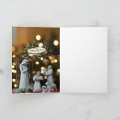 Weihnachtsgrüße Feiertagskarte (Innenseite)