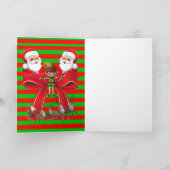Weihnachtsgrüße Feiertagskarte (Innenseite)