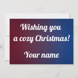 Weihnachtsgrüße  feiertagskarte