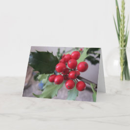 Weihnachtsgrüße Feiertagskarte