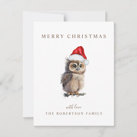 Weihnachtsgrüße Feiertagskarte (Vorderseite)