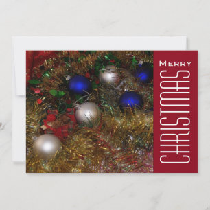 Weihnachtsgrüße Feiertagskarte