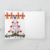 Weihnachtsgrüße Feiertagskarte (Innenseite)