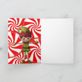 Weihnachtsgrüße Feiertagskarte (Innenseite)