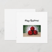 Weihnachtsgrüße Feiertagskarte (Vorne/Hinten)