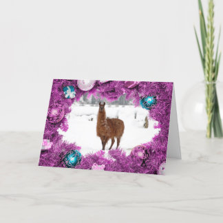 Weihnachtsgrüße Feiertagskarte