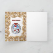 Weihnachtsgrüße Feiertagskarte (Innenseite)