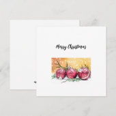 Weihnachtsgrüße Feiertagskarte (Vorne/Hinten)