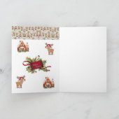 Weihnachtsgrüße Feiertagskarte (Innenseite)