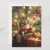 Weihnachtsgrüße Feiertagskarte (Vorderseite)