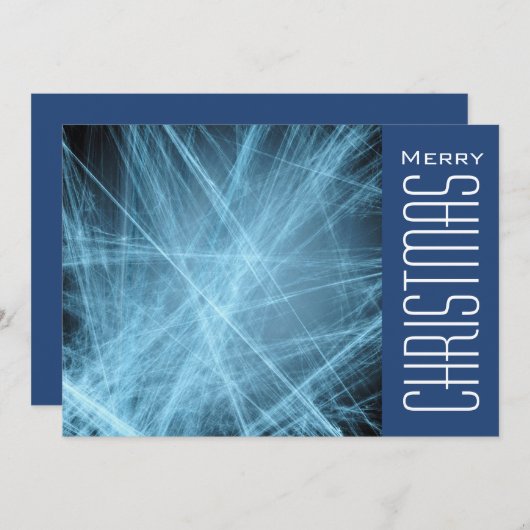 Weihnachtsgrüße Feiertagskarte (Vorne/Hinten)