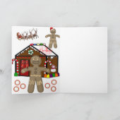 Weihnachtsgrüße Feiertagskarte (Innenseite)