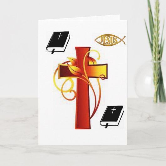 Weihnachtsgrüße Feiertagskarte (Vorderseite)