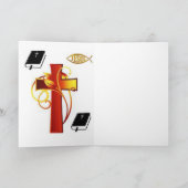 Weihnachtsgrüße Feiertagskarte (Innenseite)