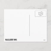 Weihnachtsgrüße Feiertagspostkarte (Rückseite)