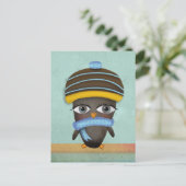 Weihnachtsgrüße Feiertagspostkarte (Stehend Vorderseite)