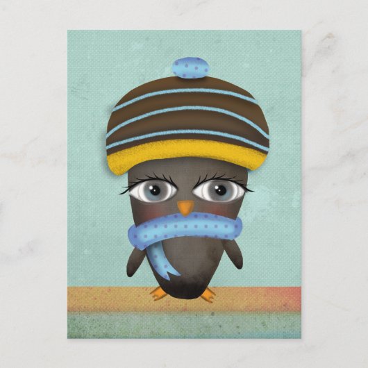 Weihnachtsgrüße Feiertagspostkarte (Vorderseite)