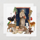 Weihnachtsgrüße Flat Card (Vorne/Hinten)