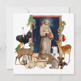 Weihnachtsgrüße Flat Card