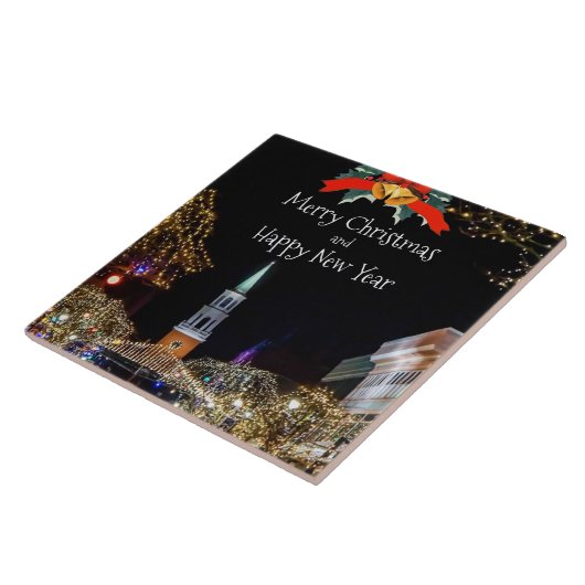 Weihnachtsgrüße Fliese (Seite)