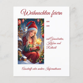 Weihnachtsgrüße Flyer
