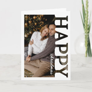 Weihnachtsgrüße Foto Weihnachtskarte   Modern Mini Karte