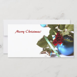 Weihnachtsgrüße Fotokarte Feiertagskarte