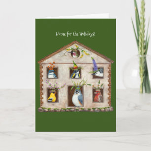 Weihnachtsgrüße, gefaltete Grußkarte Karte
