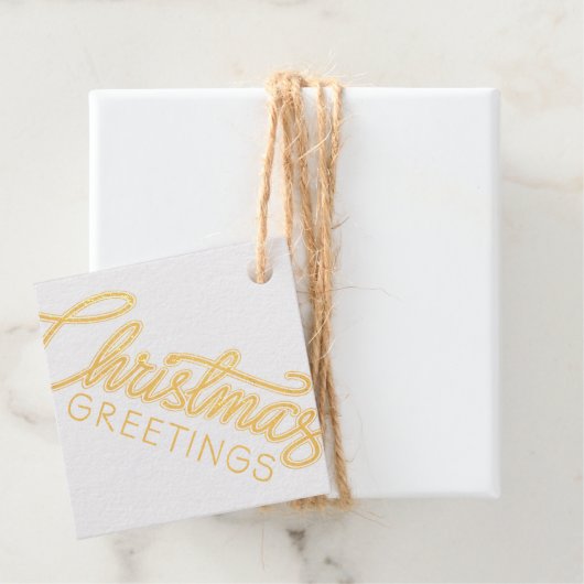 Weihnachtsgrüße Geschenkanhänger (Mit Box)