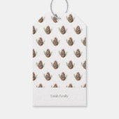 Weihnachtsgrüße Geschenkanhänger (Rückseite)