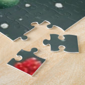 Weihnachtsgrüße Giraffe Puzzle (Seite)