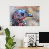 Weihnachtsgrüße Grandpa Hunter Gatherer Poster (Heimbüro)