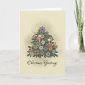 Weihnachtsgrüße - Grußkarte Karte (Vorderseite)