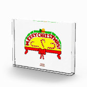 Weihnachtsgrüße Horizontal Foto Block (Rechts)