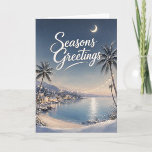 Weihnachtsgrüße Insel Weihnachtskarten Karte