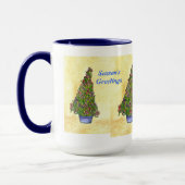 Weihnachtsgrüße Iris Tasse (Links)
