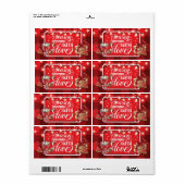 Weihnachtsgrüße Jahreszeit mit Liebe (Vorne)