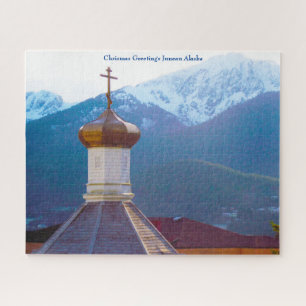 Weihnachtsgrüße Juneau Alaska Puzzle