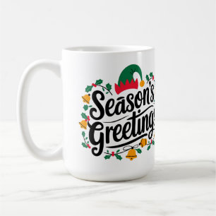 Weihnachtsgrüße Kaffeetasse