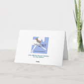 Weihnachtsgrüße Karte (Rückseite)