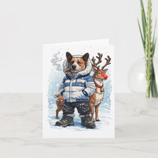 Weihnachtsgrüße Karte