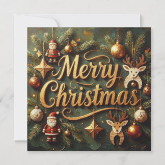 Weihnachtsgrüße Karte