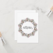 Weihnachtsgrüße Karte Nr. 33 (Vorderseite/Rückseite Beispiel)