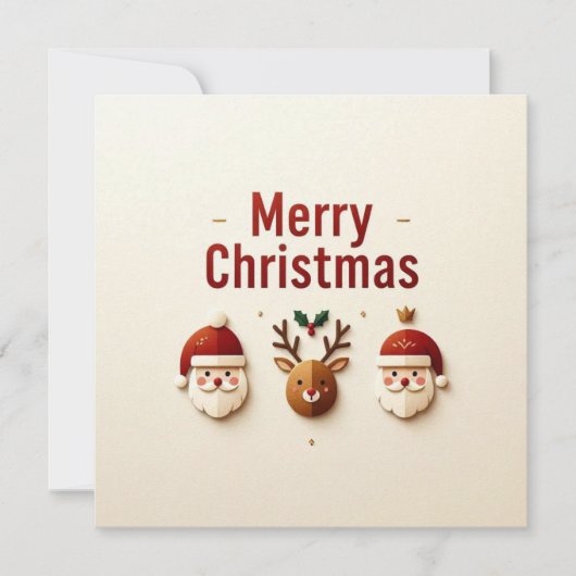 Weihnachtsgrüße Karten (Vorderseite)